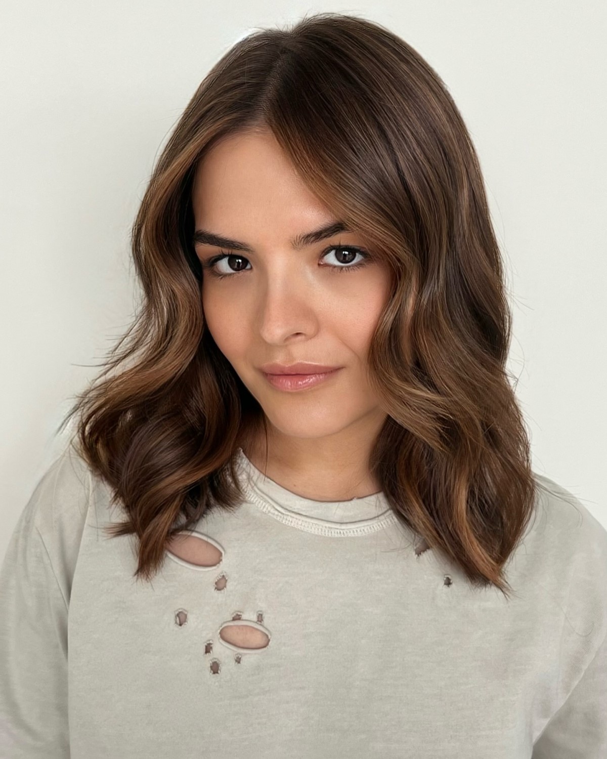 Эта длина волос выглядит аккуратнее — хотя кажется обычной