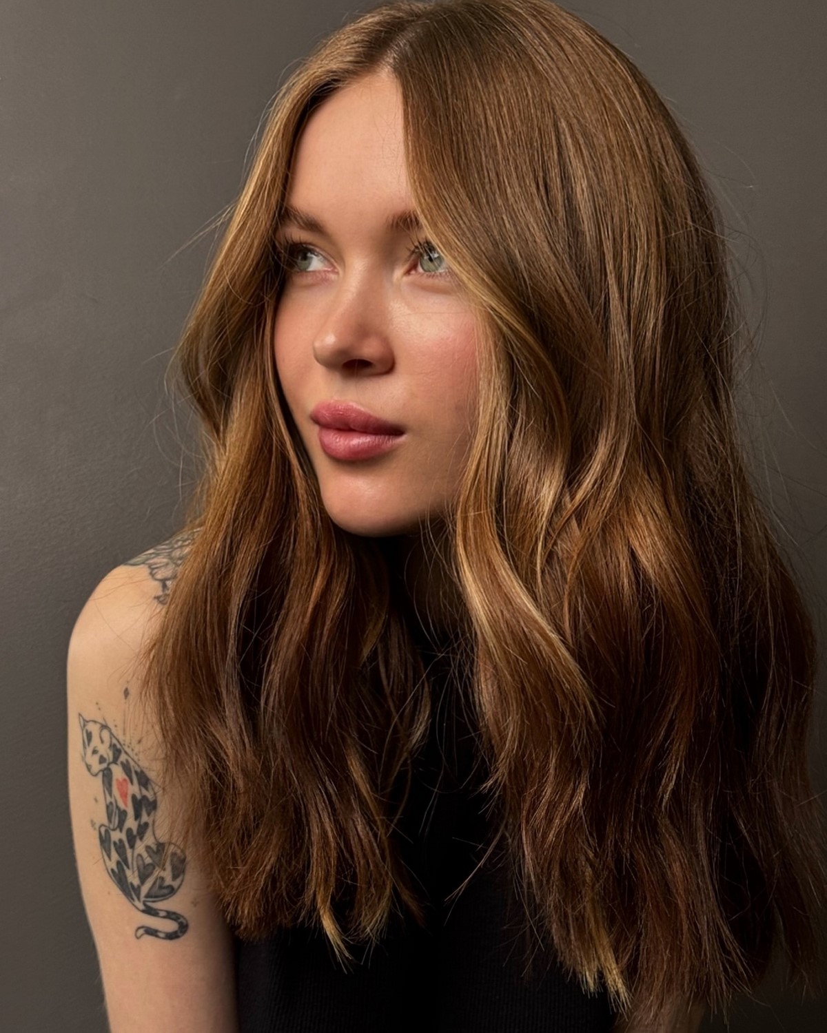 Эта длина волос выглядит аккуратнее — хотя кажется обычной