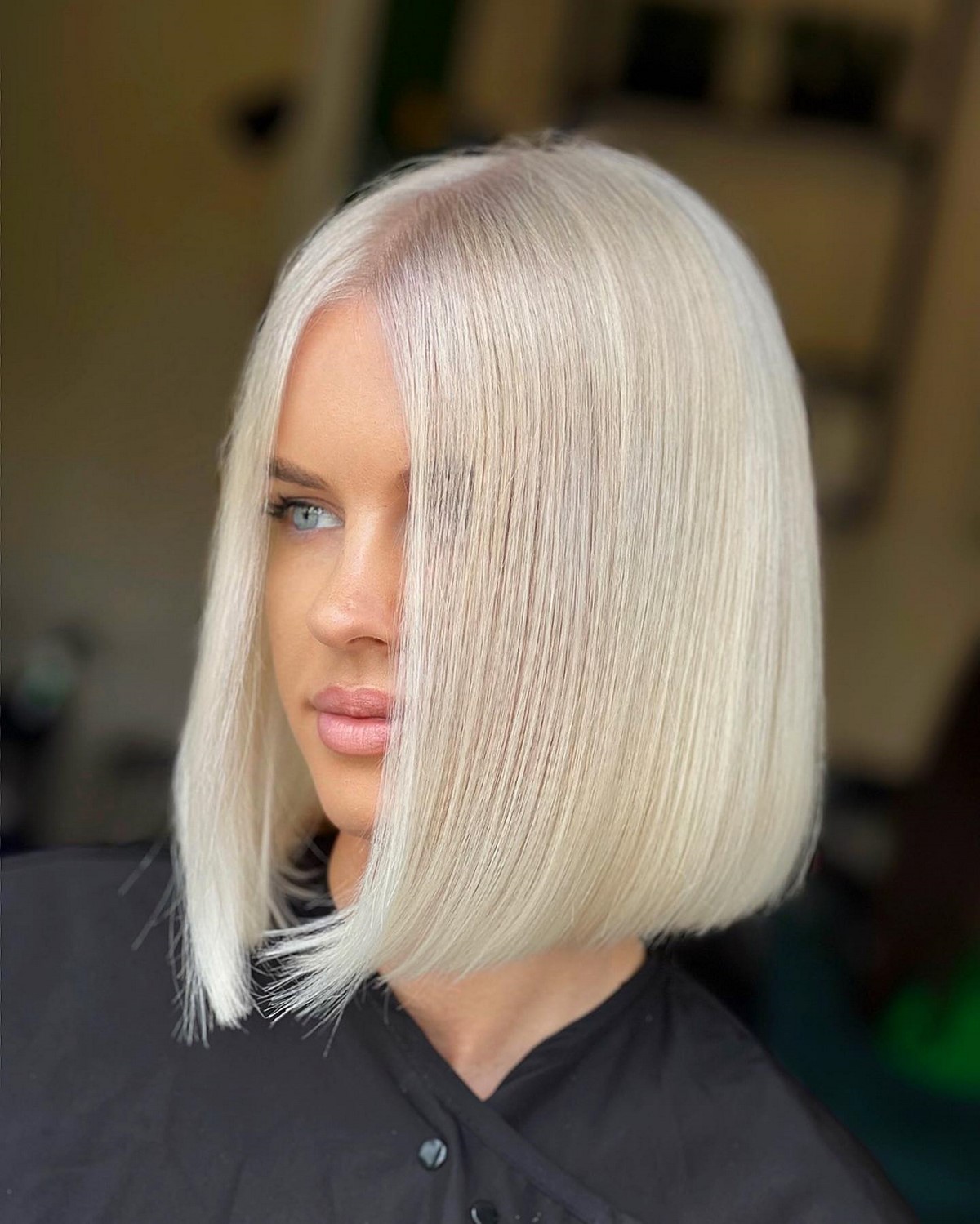 Эта длина волос выглядит аккуратнее — хотя кажется обычной