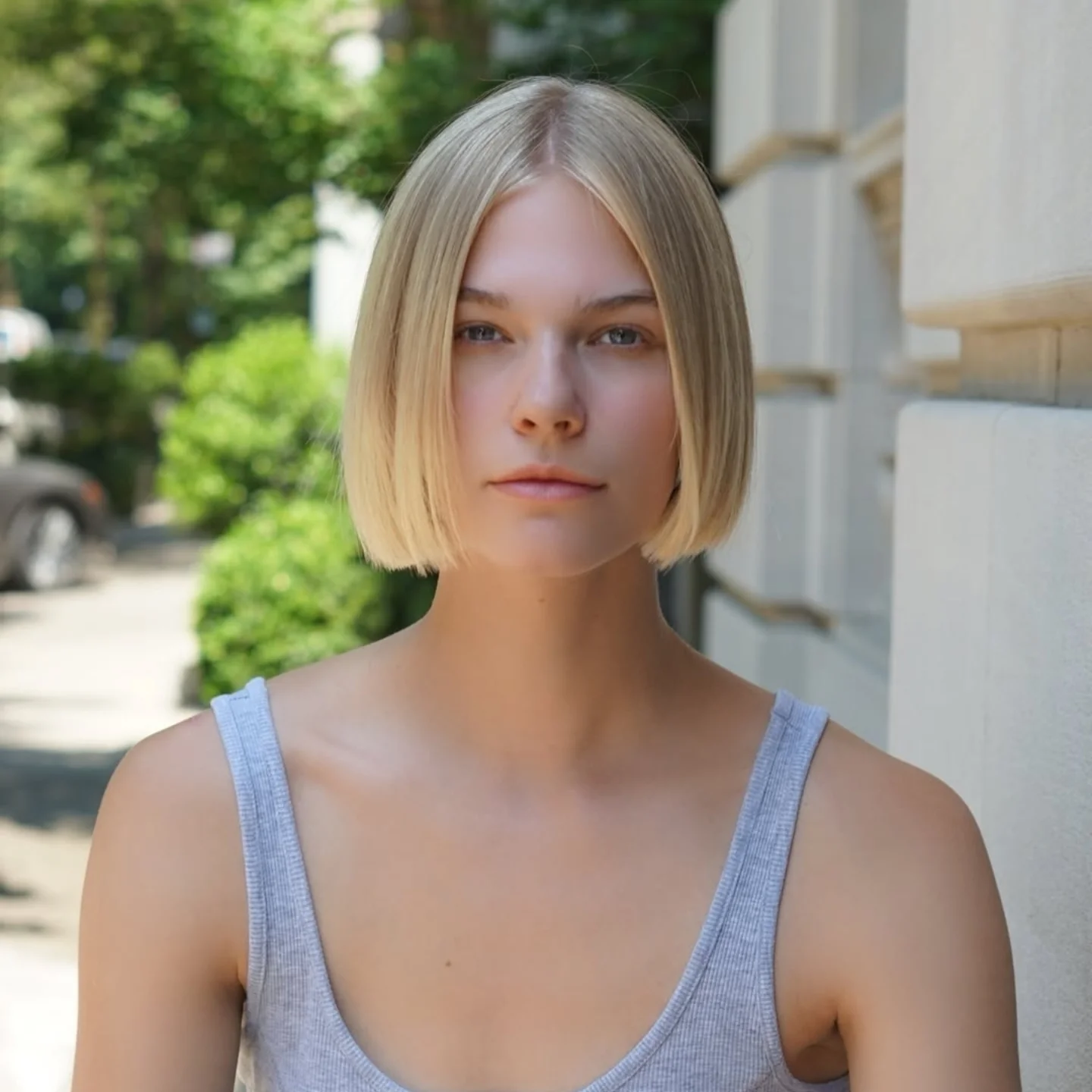 Эта длина волос выглядит аккуратнее — хотя кажется обычной