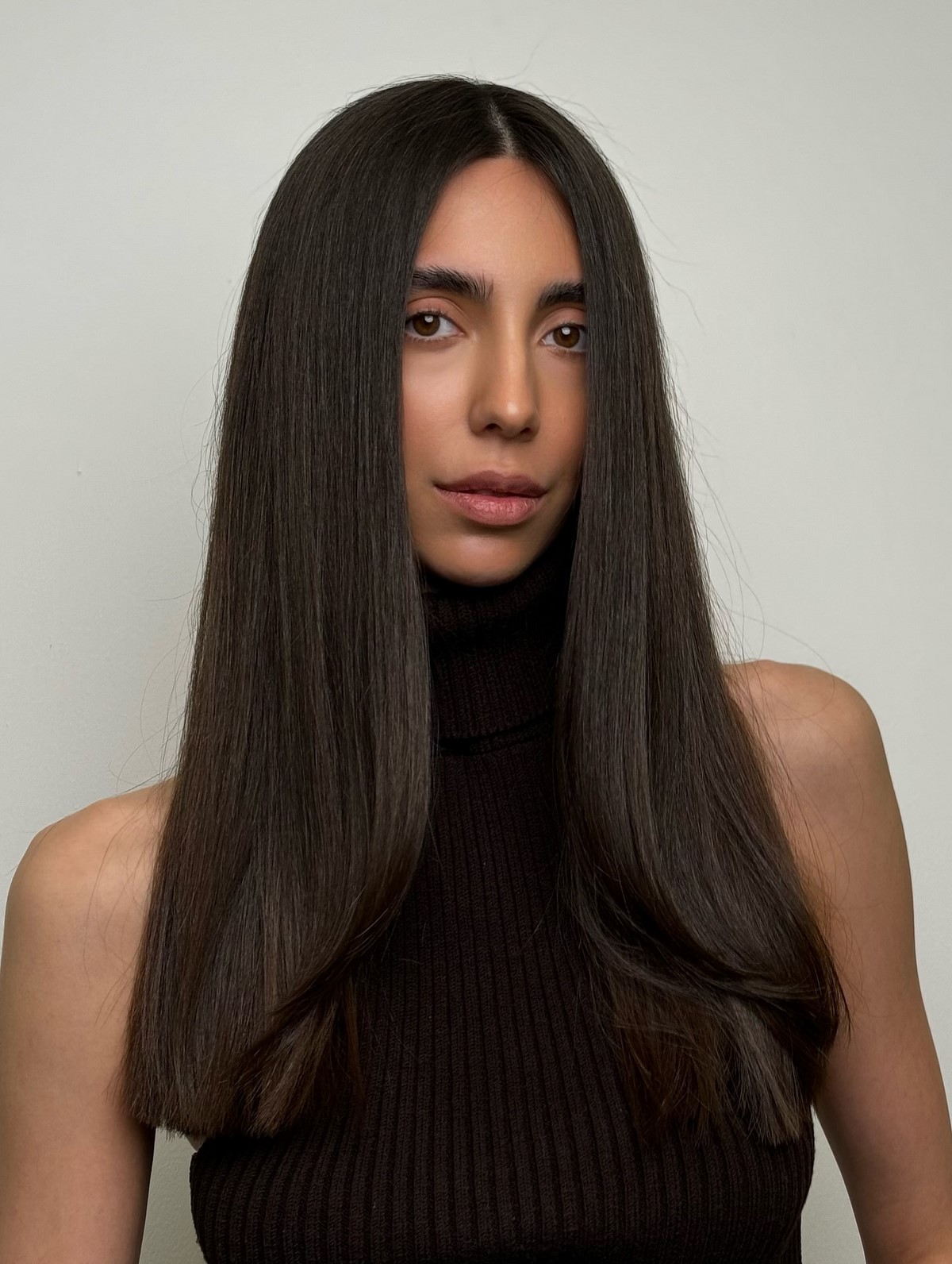 Эта длина волос выглядит аккуратнее — хотя кажется обычной